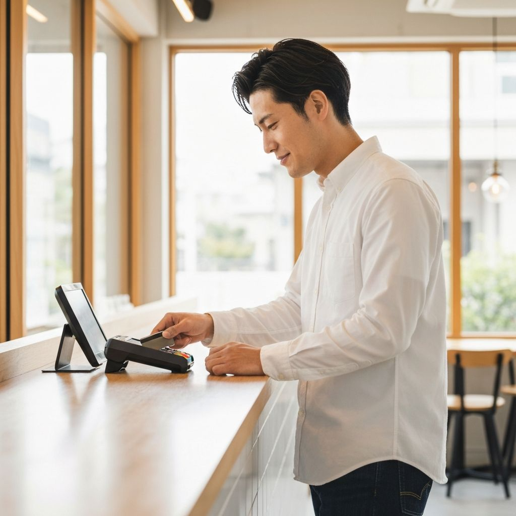 クレジットカードを利用しているシーンのイメージ